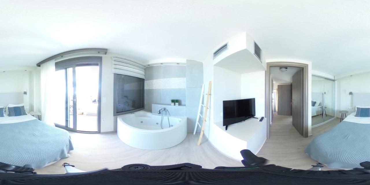 Hanioti Suite Maisonette In Front Of The Sea Exteriör bild