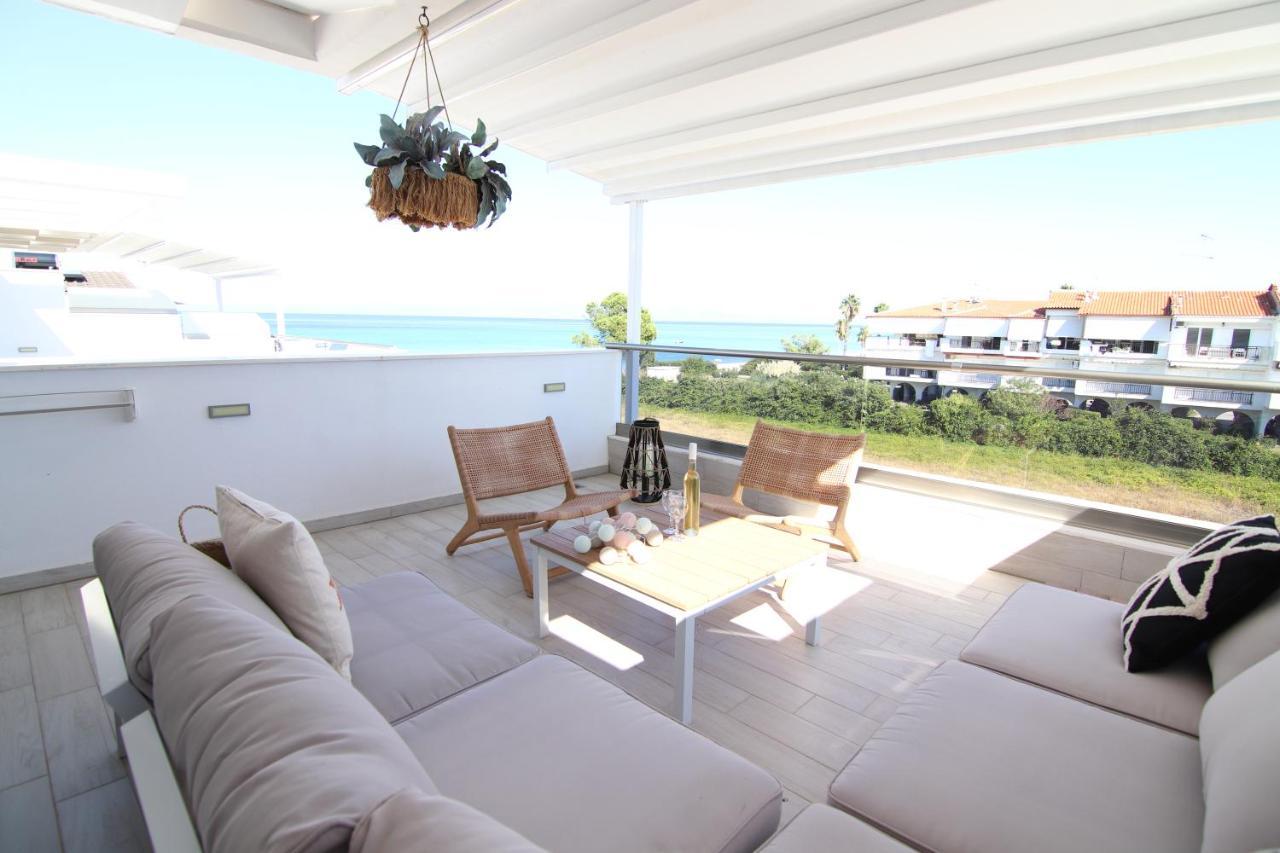 Hanioti Suite Maisonette In Front Of The Sea Exteriör bild